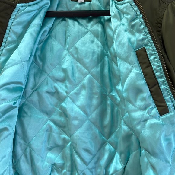 SOLD | GAP Satin Bomber Jacket | Women's Small - Picture 4 of 12